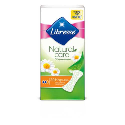 Гигиенические прокладки Libresse Natural Care Ultra Normal DUO, 20 шт. в Оптима