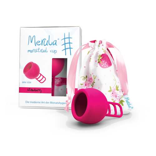 Менструальная чаша Merula розовая One Size в Оптима