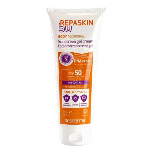 Солнцезащитное средство Sesderma Repaskin Sunscreen Gel Cream SPF50, 50 мл в Оптима