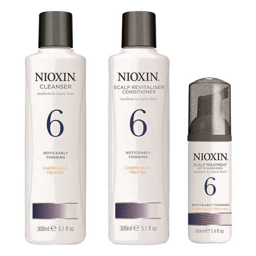 Набор средств для волос Nioxin System 6 Kit 300 мл+300 мл+100 мл в Оптима