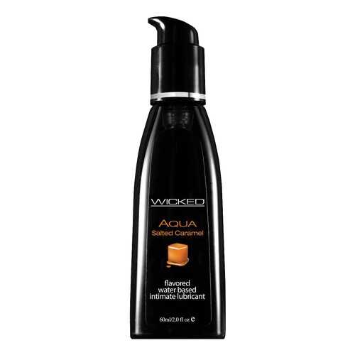 Лубрикант с ароматом соленой карамели Wicked Aqua Salted Caramel 60 мл. в Оптима