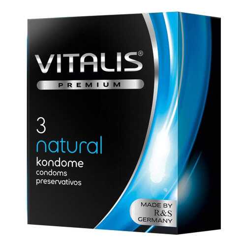 Презервативы Vitalis premium natural 3 шт. в Оптима