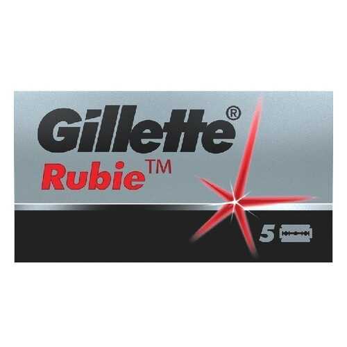 Лезвия для бритв Gillette Rubie 5 шт в Оптима