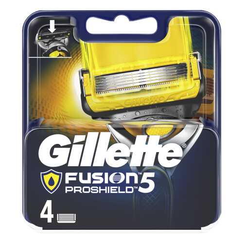 Сменные кассеты Gillette Fusion5 ProShield 4 шт в Оптима