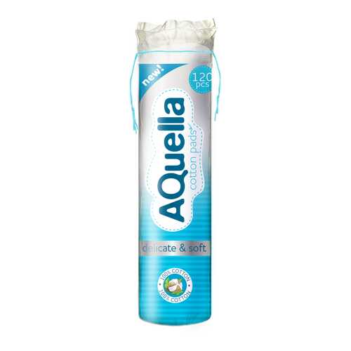Ватные диски AQUELLA 120шт в Оптима