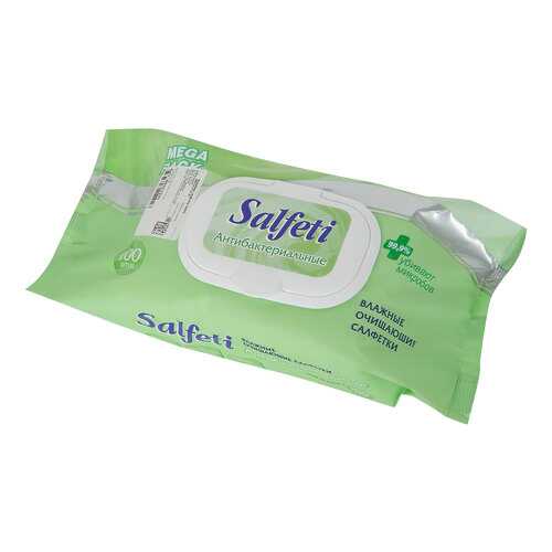 Влажные салфетки Salfeti Mega Pack 100 шт в Оптима