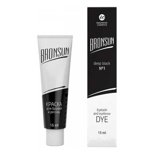 Краска для бровей Innovator Cosmetics Bronsun №1 Каштан 15 мл в Оптима
