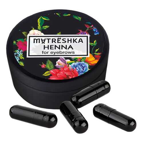 Краска для бровей Matreshka Brown 10 шт в Оптима