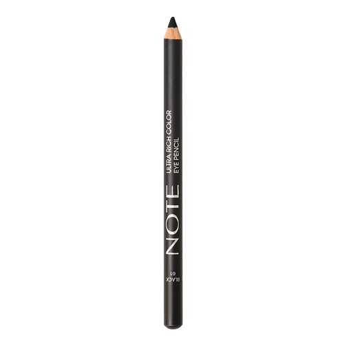 Карандаш для глаз Note Ultra Rich Color Black в Оптима