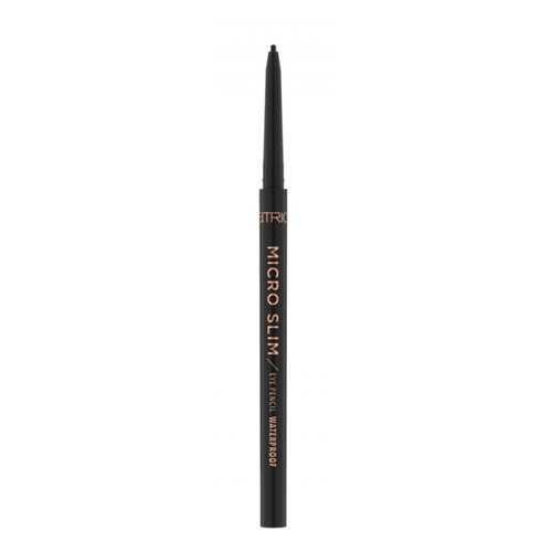 Контур для глаз CATRICE micro slim eye pencil waterproof - 010 черный в Оптима