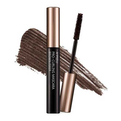 Подкручивающая база для ресниц APIEU Pro-Curling Brown Fixer Mascara, 3,5 гр в Оптима