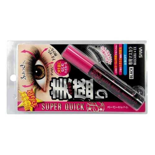 Тушь для ресниц Sana Super Quick Mascara Ex Black (удлинение + объем) 478710 в Оптима
