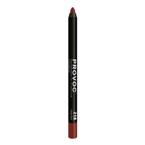 Карандаш для губ Provoc Gel Lip Liner Deep Red 218 Коричнево-красный 7 г в Оптима