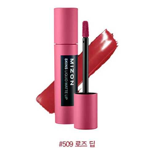 Помада Mizon Skins Liquid Matte Lip тон 509 Deep Rose 6 мл в Оптима