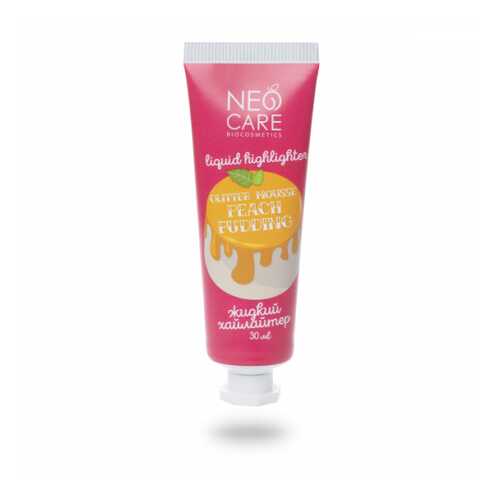 Хайлайтер Glitter mousse peach pudding, жидкий Neo Care 30 мл в Оптима