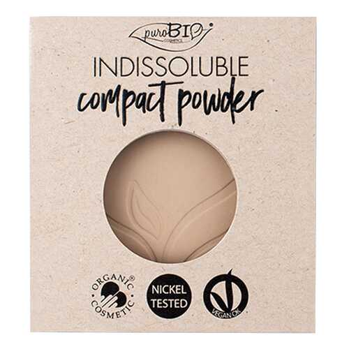 Пудра PuroBio REFILL INDISSOLUBLE compact powder 01 натуральный 9 г в Оптима