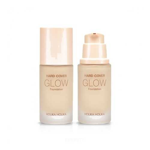 Тональная основа Holika Holika HARD COVER GLOW тон 02 - бежево-розовый 30 мл в Оптима