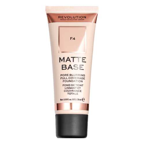 Тональный крем Makeup Revolution Matte Base Foundation F4 в Оптима