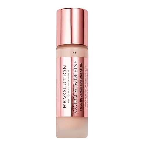 Тональный крем Revolution Makeup Conceal & Define Foundation F3 23 мл в Оптима