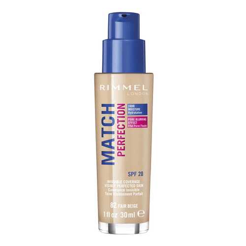 Тональный крем Rimmel Match Perfection 82 Fair Beige 30 мл в Оптима