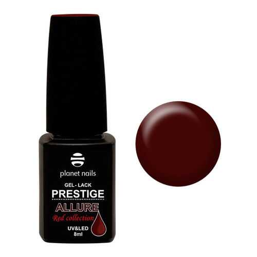 Гель-лак Planet Nails, PRESTIGE ALLURE Red Collection - 658 коричнево-красный 8мл в Оптима