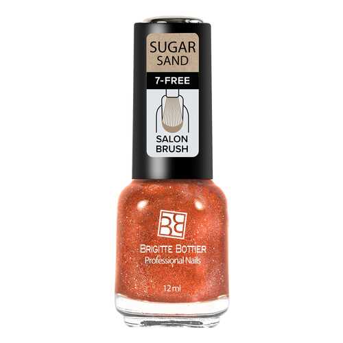 Лак Brigitte Bottier Sugar Sand тон 306 искрящийся рябиновый, 12 мл в Оптима