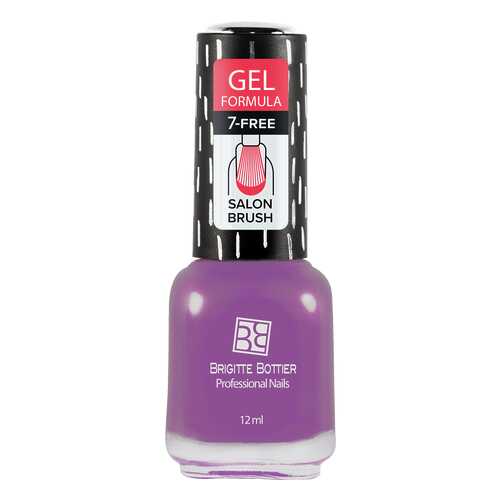 Лак с гелевым эффектом Brigitte Bottier Gel Formula тон 03 сиреневый, 12 мл в Оптима