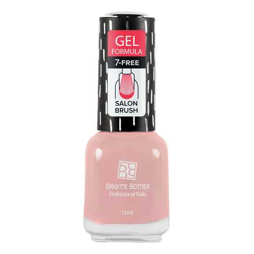 Лак с гелевым эффектом Brigitte Bottier Gel Formula тон 07 нежно-розовый 12 мл в Оптима
