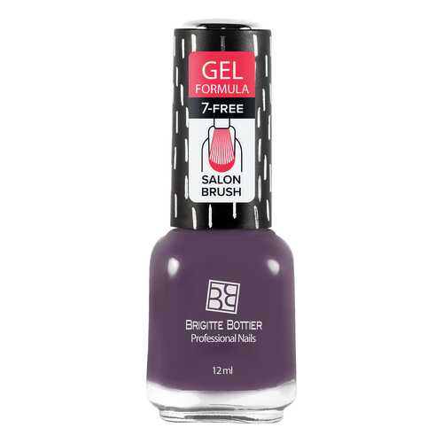 Лак с гелевым эффектом Brigitte Bottier Gel Formula тон 17 черника со сливками, 12 мл в Оптима