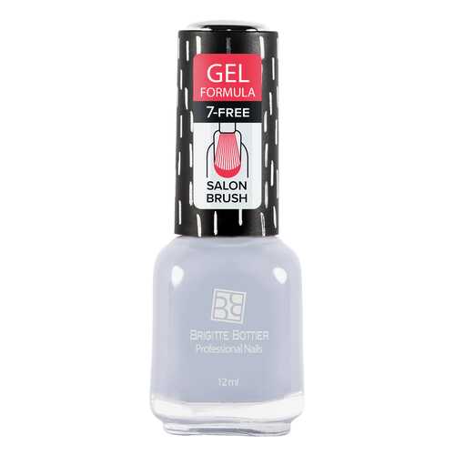 Лак с гелевым эффектом Brigitte Bottier Gel Formula тон 64 светло-серый, 12 мл в Оптима