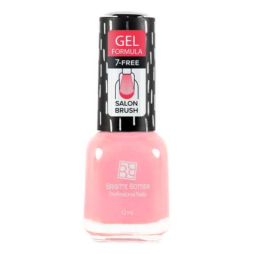 Лак с гелевым эффектом Brigitte Bottier Gel Formula тон 67 средне-розовый, 12 мл в Оптима