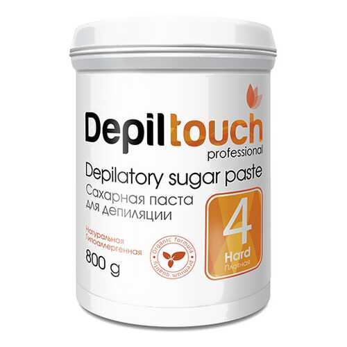 Сахарная паста для депиляции Depiltouch Depilatory Sugar Paste Hard №4 плотная, 800 гр в Оптима