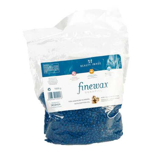 Воск для депиляции Beauty Image Cotton Hot Wax Finewax 1 кг в Оптима