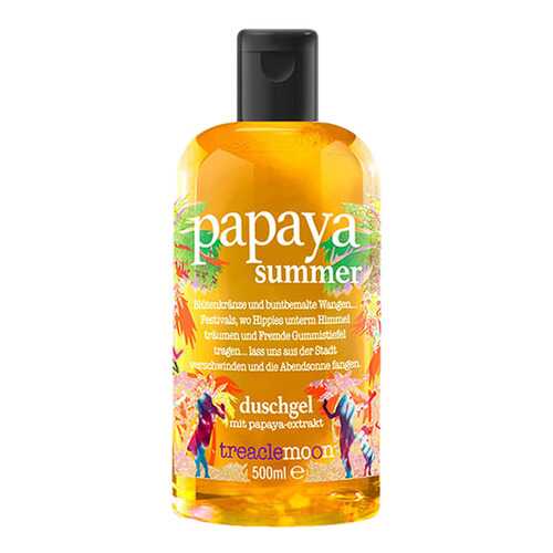Гель для душа Treaclemoon Papaya Summer Bath & Shower Gel с ароматом папайи 500 мл в Оптима