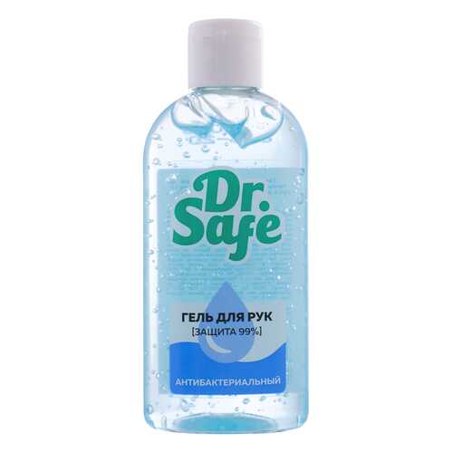 Гель для рук гигиенический DR.SAFE с антибактериальным эффектом без запаха 100 мл в Оптима