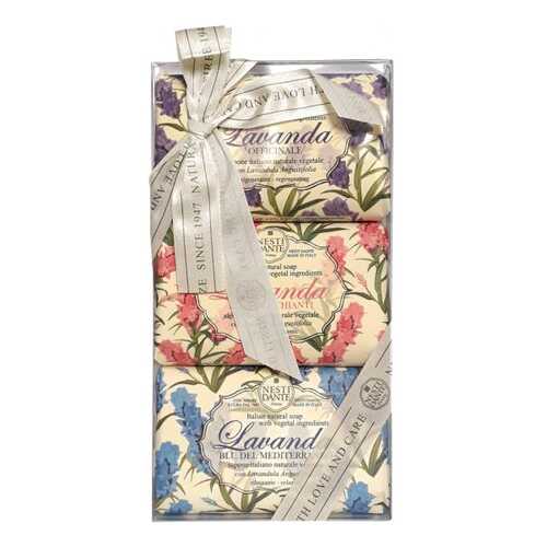 Косметическое мыло Nesti Dante Lavanda Gift Kit 3*150 г в Оптима