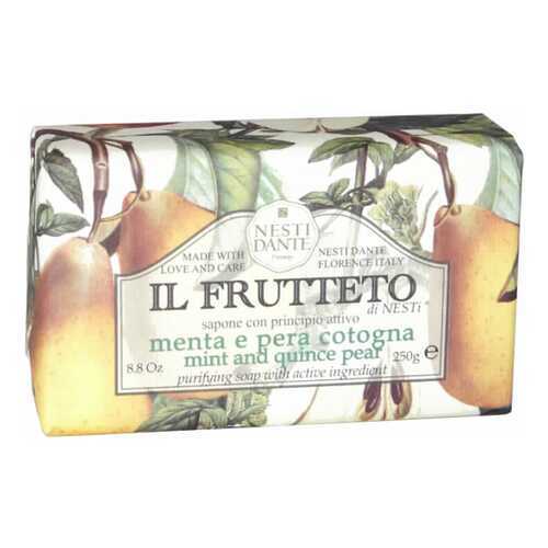 Косметическое мыло Nesti Dante Mint and Quince Pear Soap 250 г в Оптима