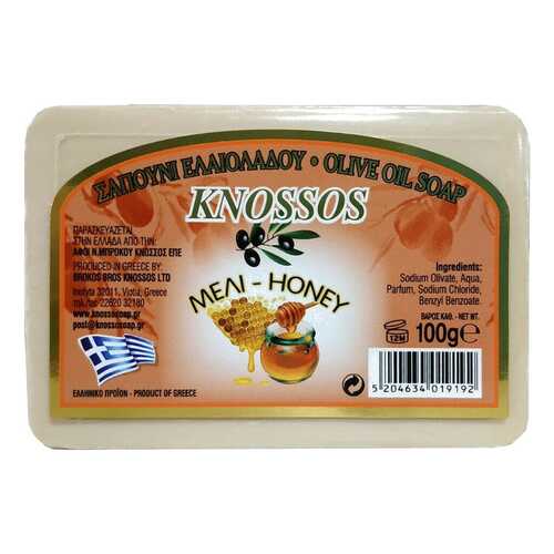 Мыло натуральное Knossos оливковое Мед 100 г в Оптима