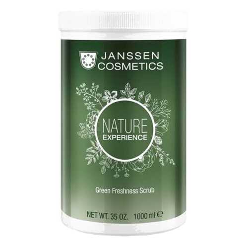Скраб для тела Janssen Green Freshness Scrub Обновляющий 1000 мл в Оптима