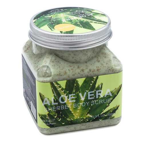 Скраб для тела Wokali Aloe Sherbet Body Scrub Алоэ 350 мл в Оптима
