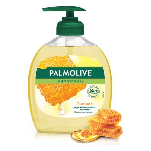 Жидкое мыло Palmolive Питание Мед и увлажняющее молочко 300мл в Оптима