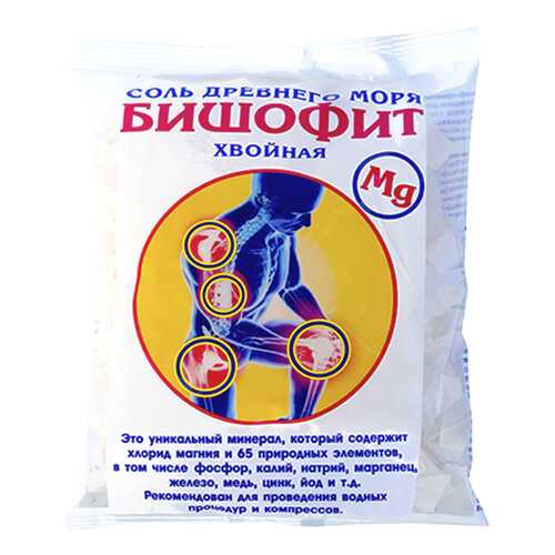 Соль для ванн AROMASaules Бишофит сухой, хвойный, 0,5 кг в Оптима