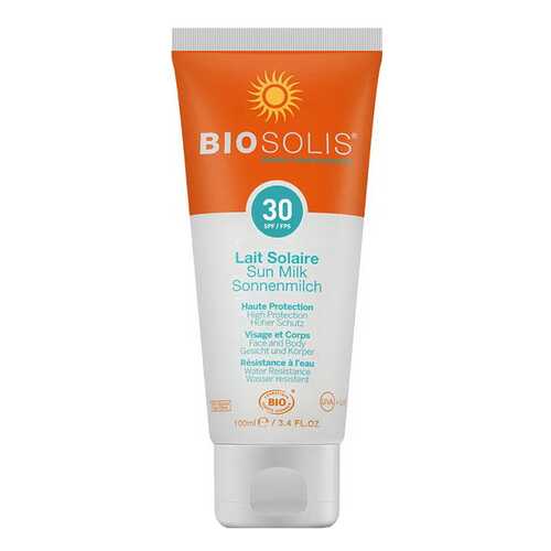 Солнцезащитное молочко Biosolis SPF 30 100 мл в Оптима