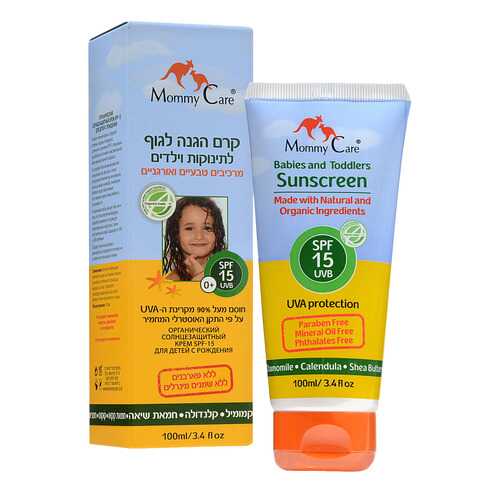 Солнцезащитное средство для детей Mommy Care SPF15 100 мл в Оптима