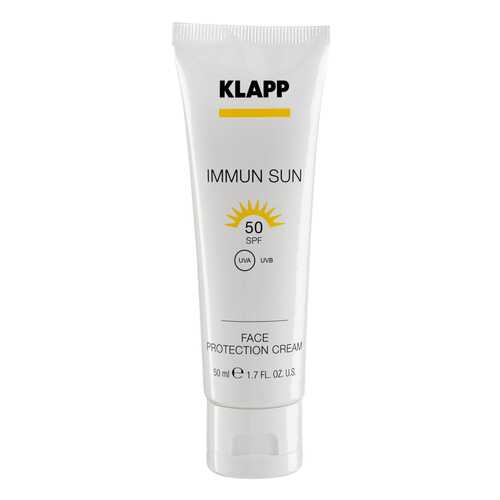 Солнцезащитное средство Klapp Immum Sun Face Protection Cream SPF50 в Оптима