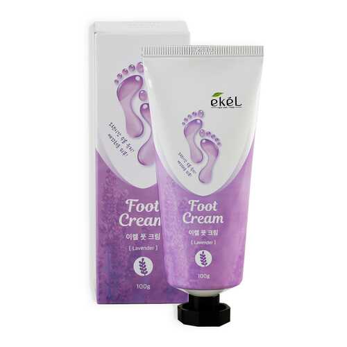 Крем для ног Ekel Foot Cream Lavender с экстрактом лаванды 100 г в Оптима
