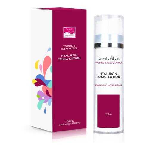 Beauty Style Гиалуроновый тоник Taurine & Resveratrol, Beauty Style, 120 мл в Оптима