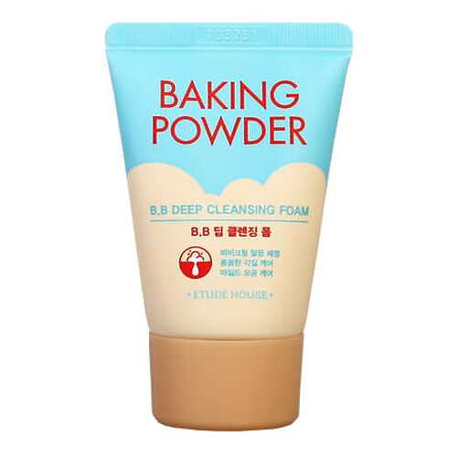 Пенка для глубокого очищения кожи Baking Powder BB Deep Cleansing Foam, Etude House 30 ml в Оптима