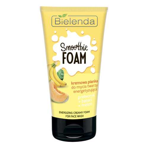 Пенка для умывания Bielenda SMOOTHIE CREAM/CARE Пребиотик + Банан + Дыня 195683 135 г в Оптима