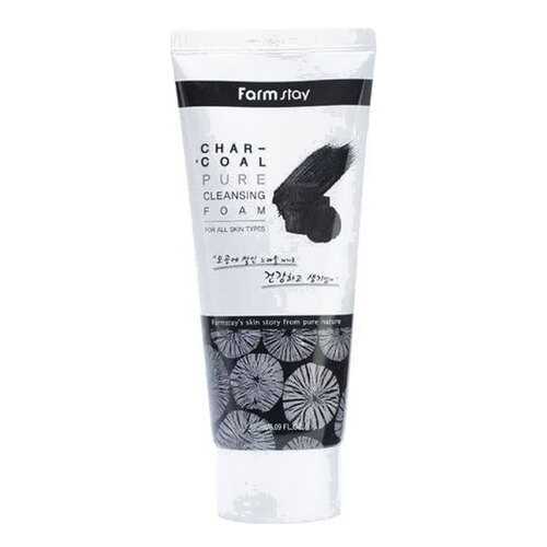 Пенка для умывания FarmStay Charcoal Pure Cleansing 180 мл в Оптима